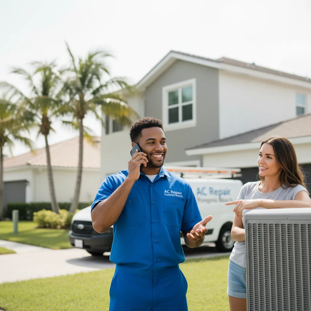 AC Repair Pompano Beach customer support in Orefield